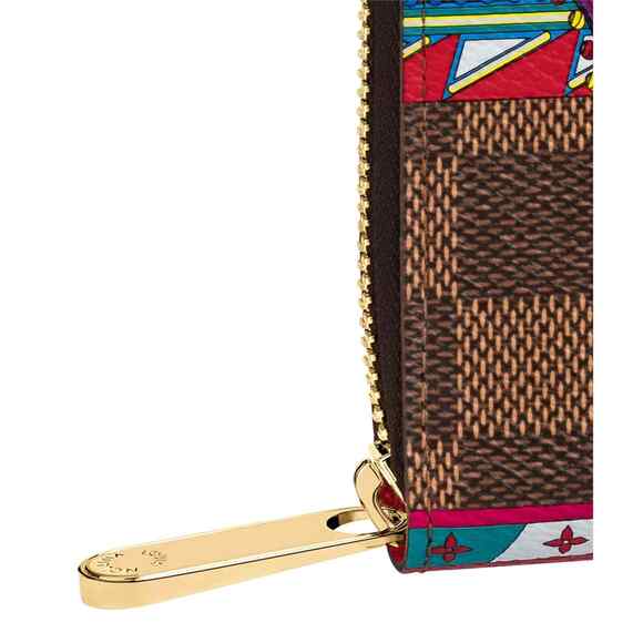 Louis Vuitton Christmas Holiday 2020 Vivienne Damier Ebene Purse Zippy Wallet - Picture 7 of 12